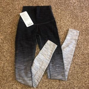 Lululemon Wunder Under Ombré Leggings